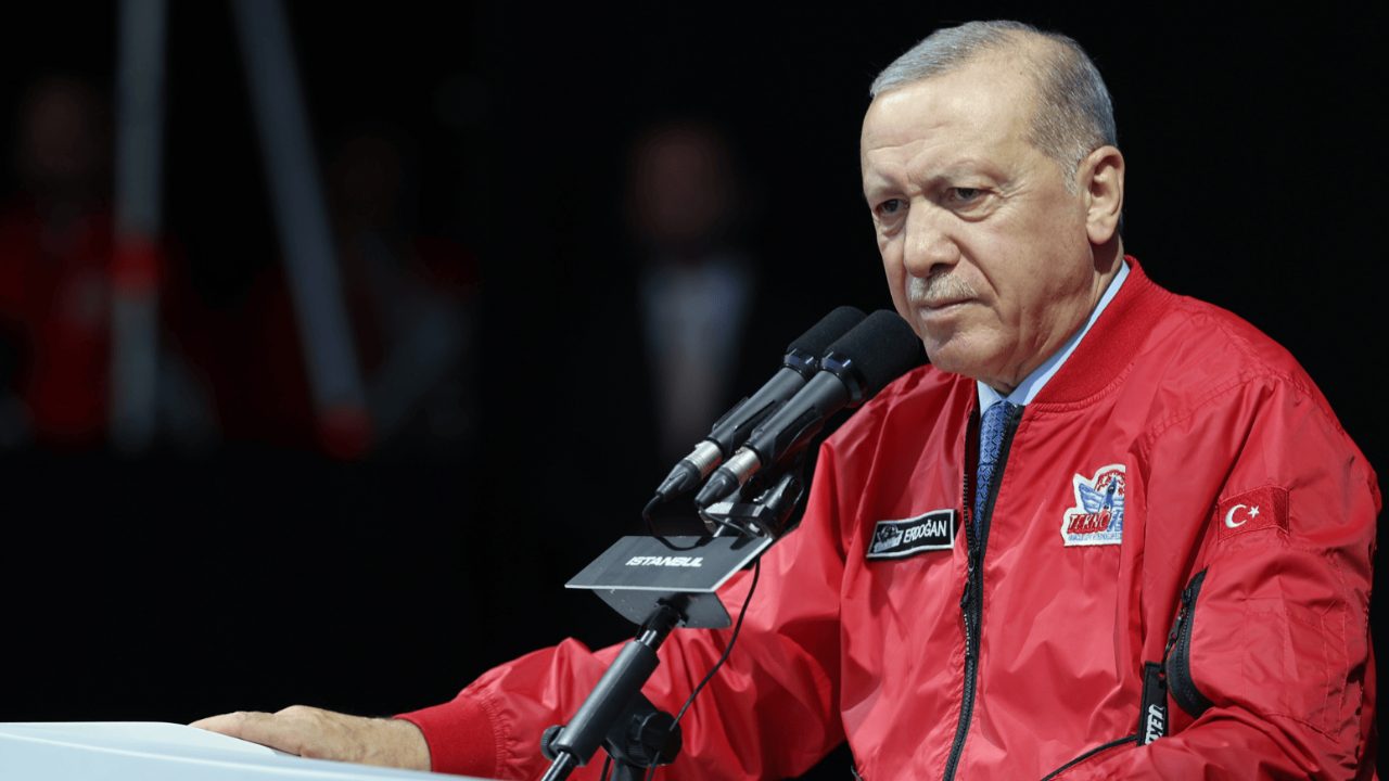 Cumhurbaşkanı Erdoğan TEKNOFEST'te konuştu: Kudüs'e ait tek çakıl taşı dahi vermeyiz