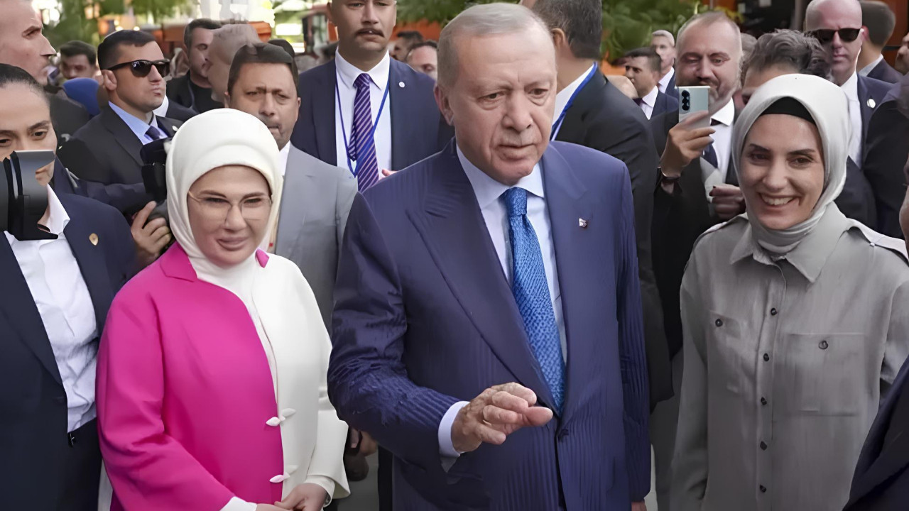 Cumhurbaşkanı Erdoğan, ABD'de: İlk mesaj Trump'a!