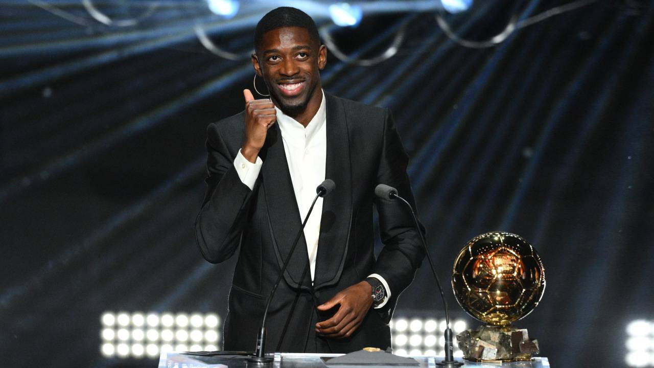 Ballon d'Or ödülünü Dembele kazandı