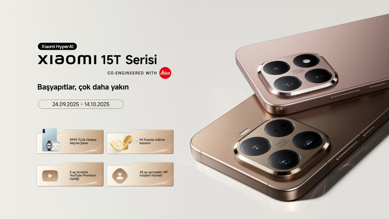 Xiaomi 15T Serisi Türkiye'de satışa sunuldu