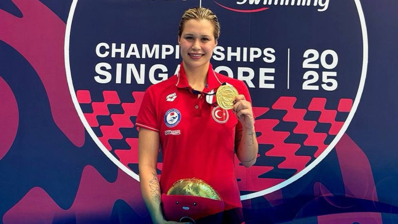 Milli para yüzücü Defne Kurt, dünya şampiyonu oldu
