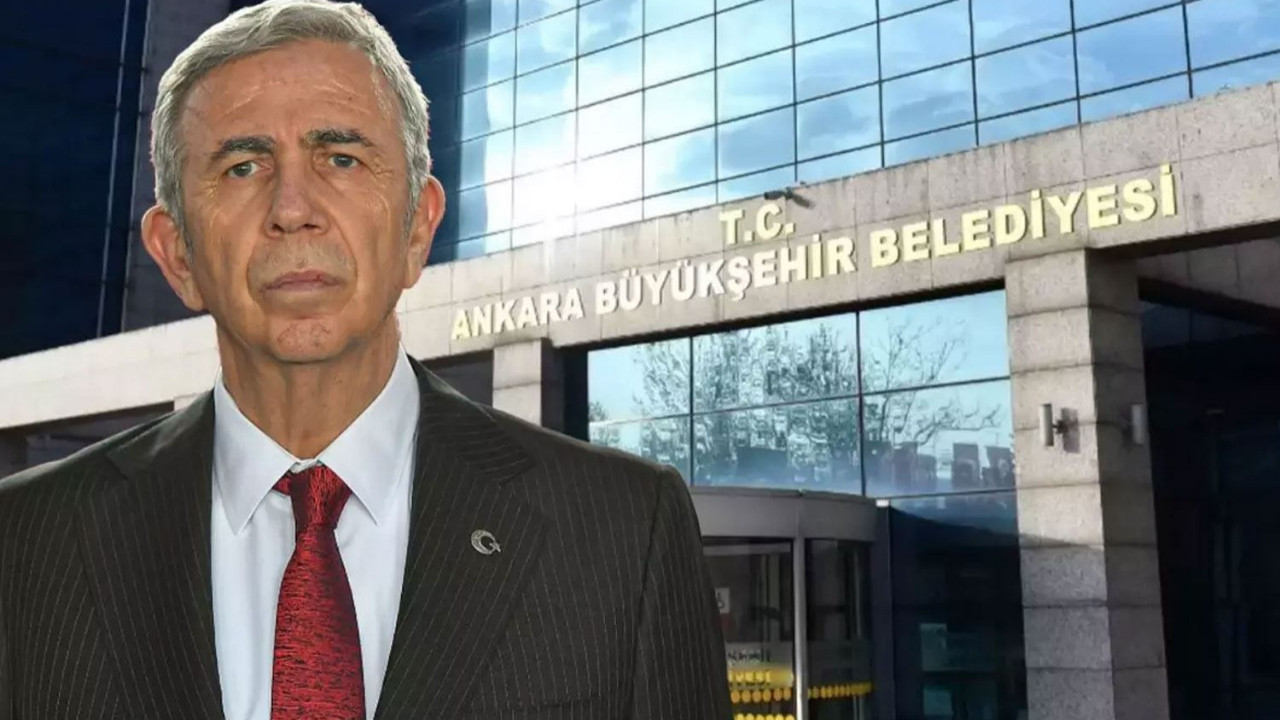 Ankara Büyükşehir Belediyesi'ne yönelik operasyonda yeni gelişme