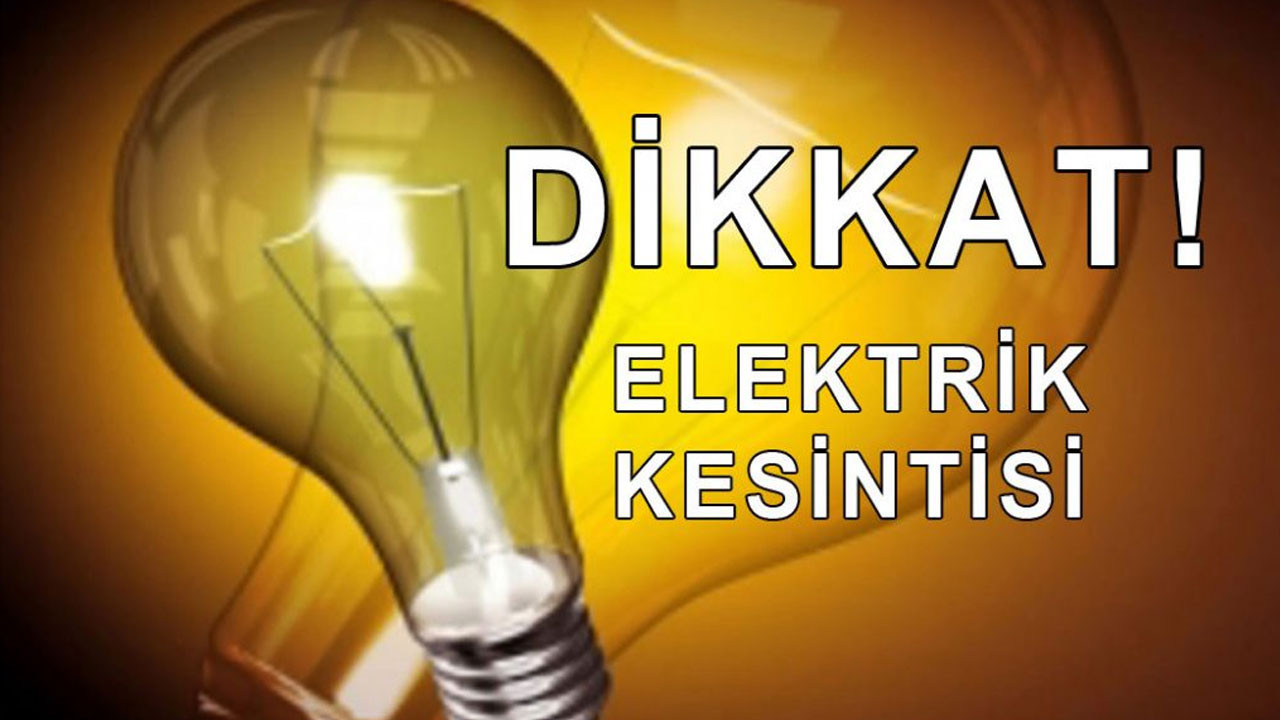 SİLİVRİ ELEKTRİK KESİNTİSİ NE ZAMAN BİTECEK? 26 Eylül Silivri elektrik kesintisi sorgulama