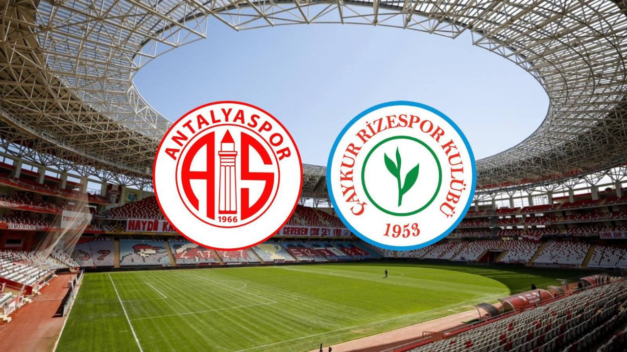 Antalyaspor - Çaykur Rizespor maçı ne zaman, saat kaçta hangi kanalda?