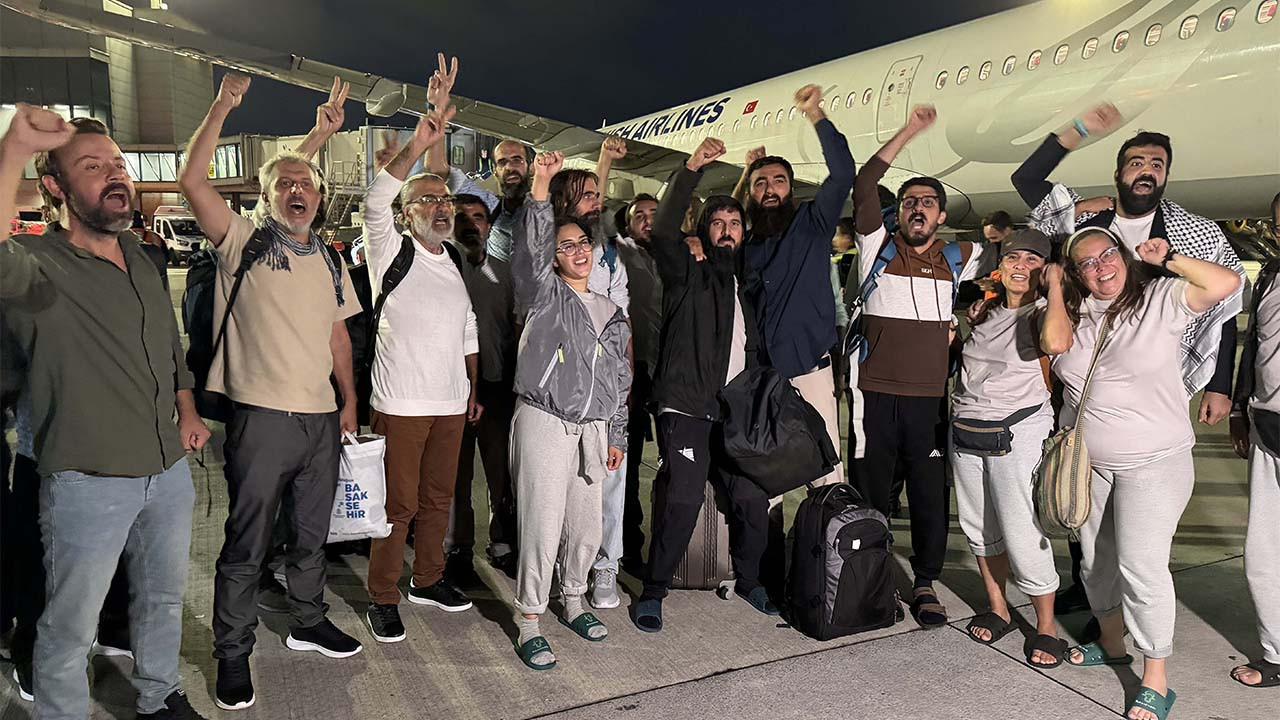 İsrail'in tutsak ettiği son aktivistler de Türkiye…