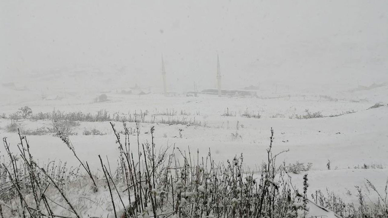 Gümüşhane’nin yüksek kesimleri beyaza büründü!