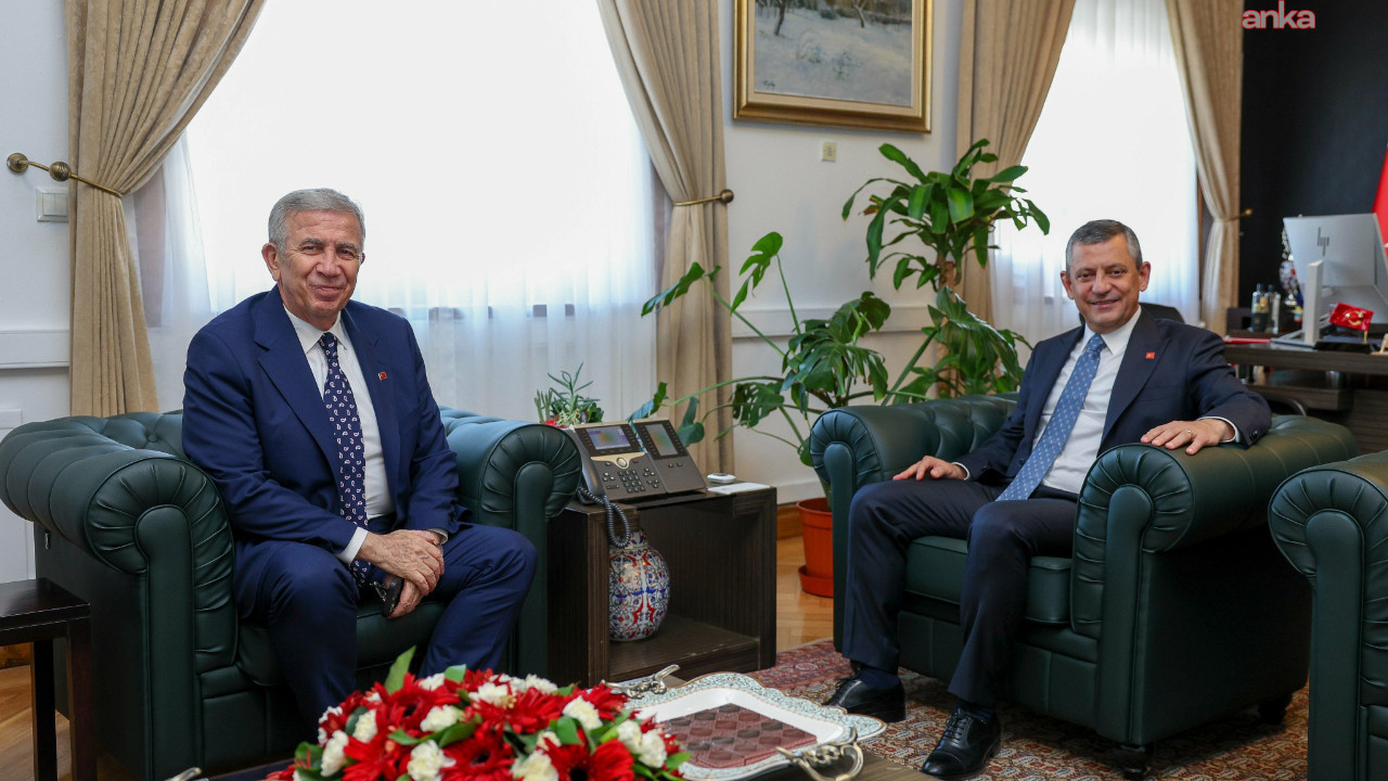 CHP Lideri Özel, Yavaş ile görüştü! 'Verilemeyecek hesabı yok'