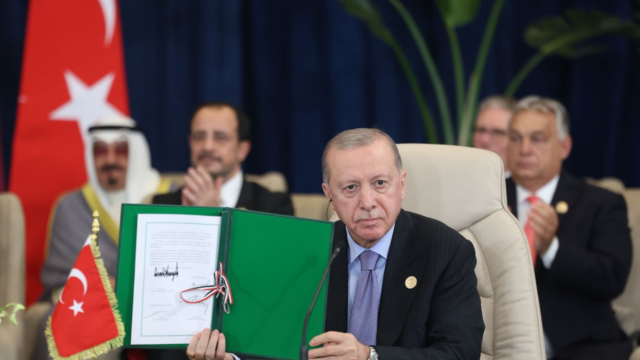 Erdoğan'dan Mısır'daki Gazze zirvesi sonrası ilk açıklama