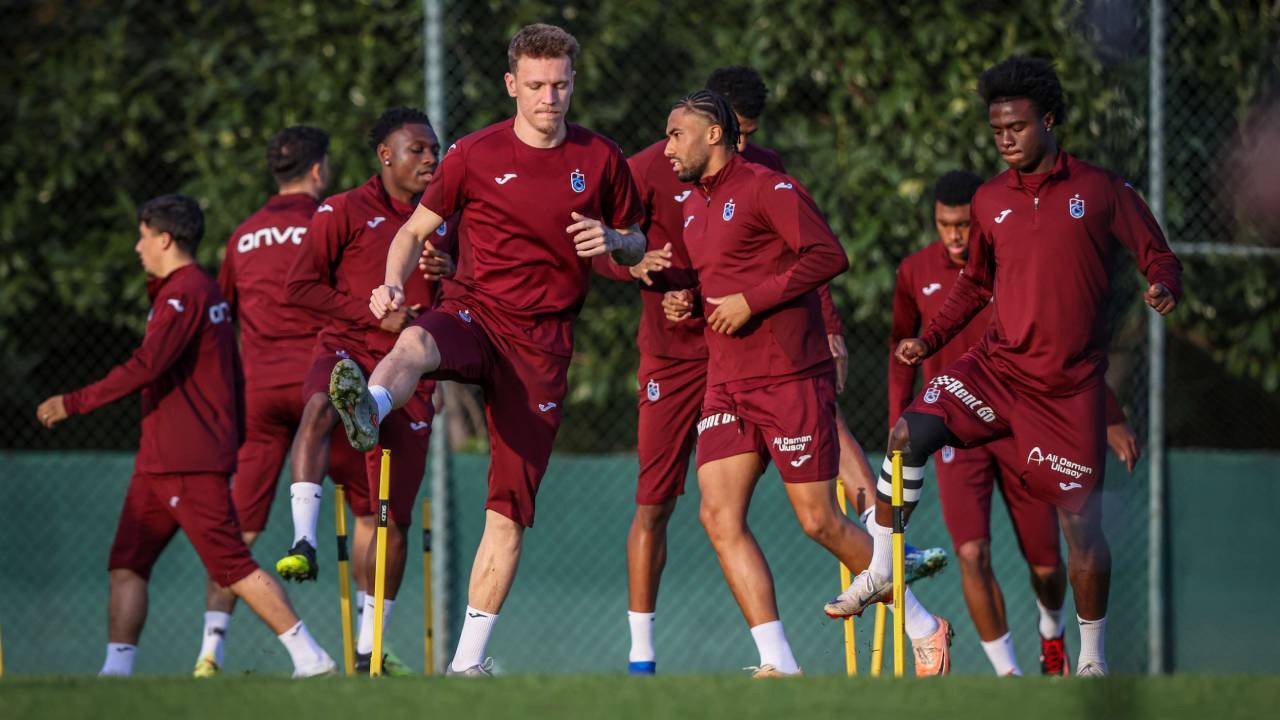 Trabzonspor, Rizespor hazırlıklarını sürdürdü