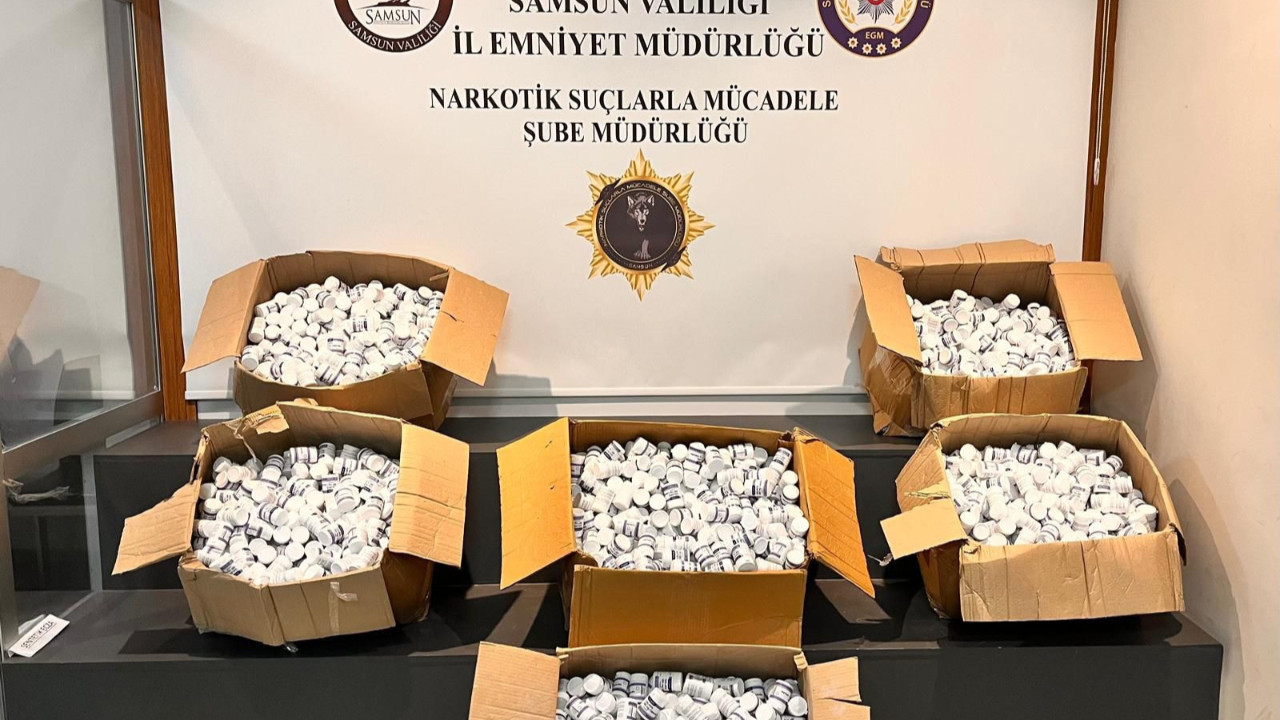 Samsun'da ele geçirildi! Tam 153 bin adet