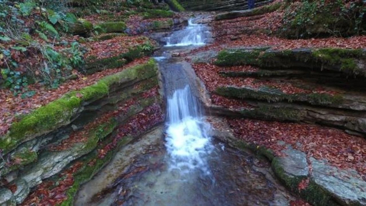 Sinop'un doğal güzelliği! İşte Erfelek Tatlıca Şelaleleri