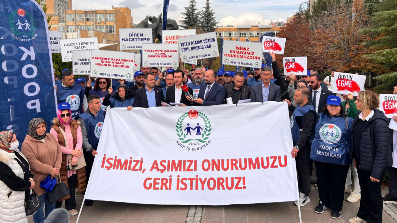 Hacettepe Üniversitesinde sendikalı olmayın baskısı