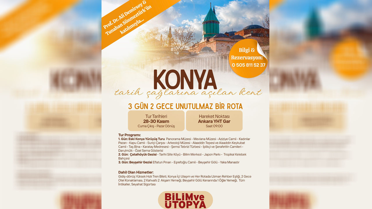 Bilim ve Ütopya okurları tekrar yollarda