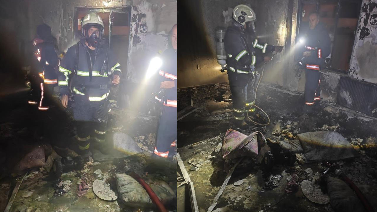 Mardin'de yangın paniği!