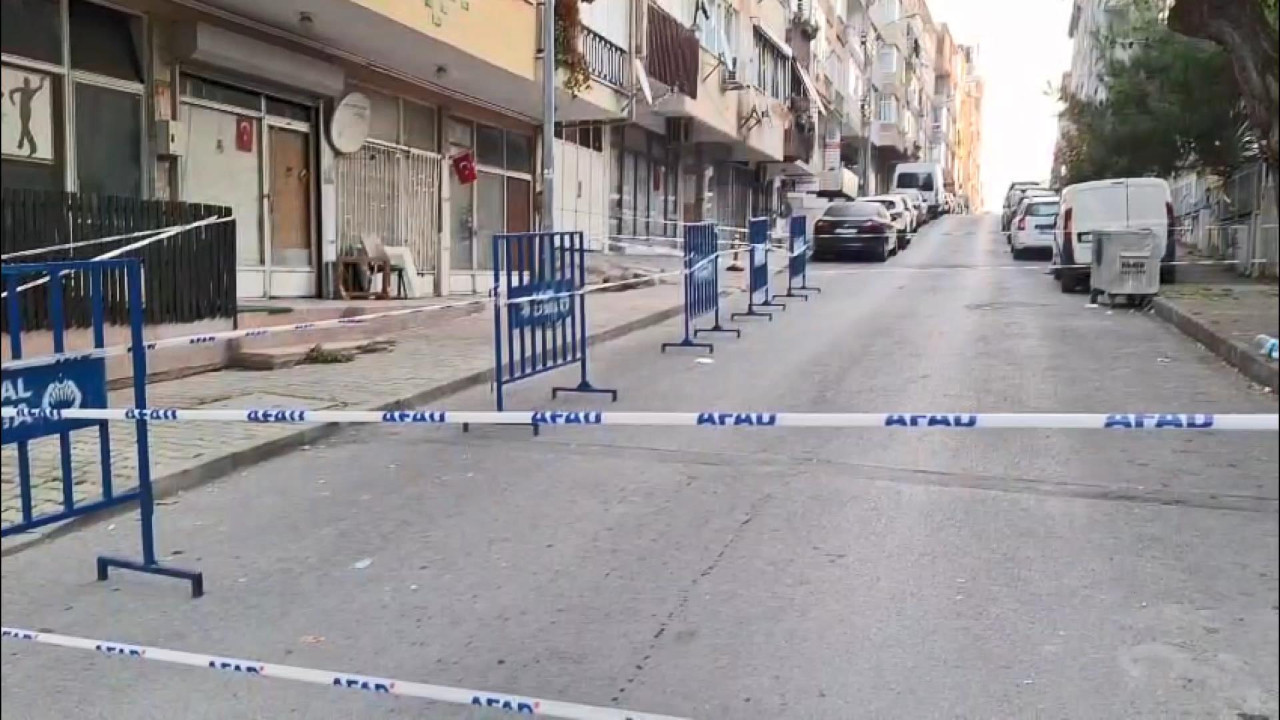 İstanbul'da 4 katlı bina tahliye edildi: Sokağa şerit çekildi!