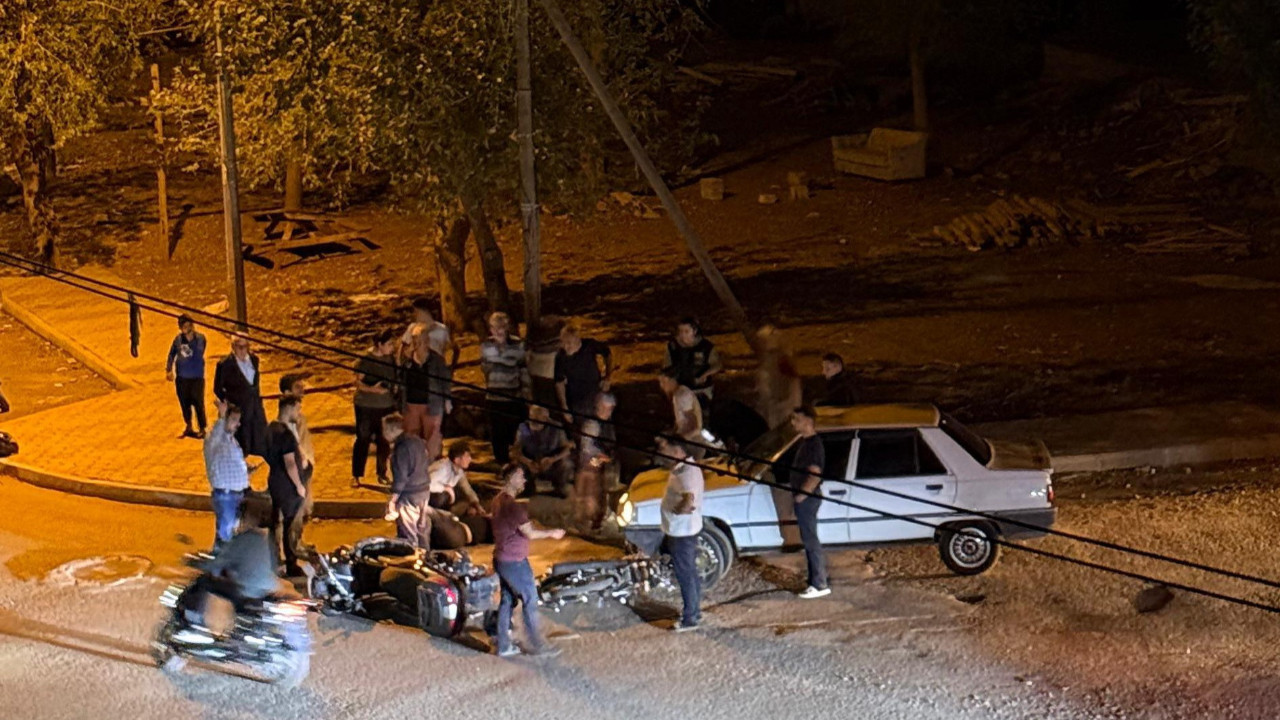 Adana’nın Kozan ilçesinde kaza! İki motosiklet çarpıştı, 2 yaralı var