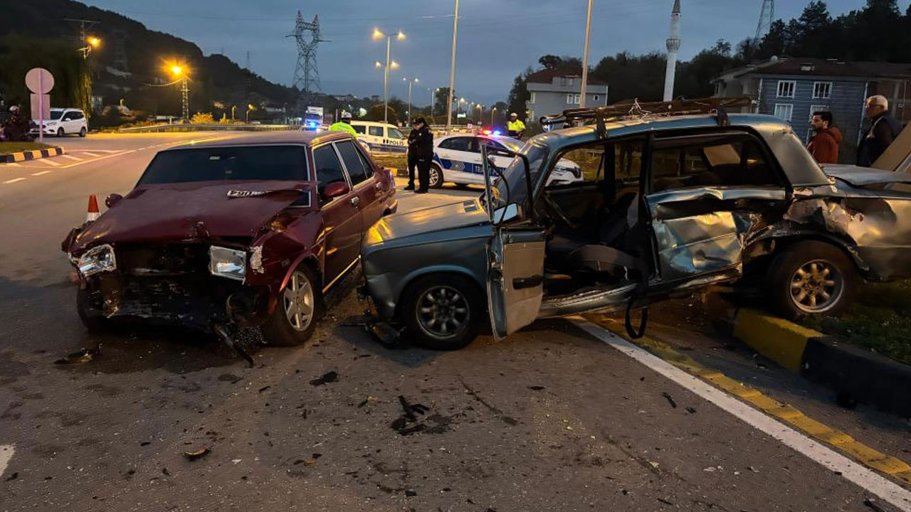 Bartın'da trafik kazası: 6 yaralı