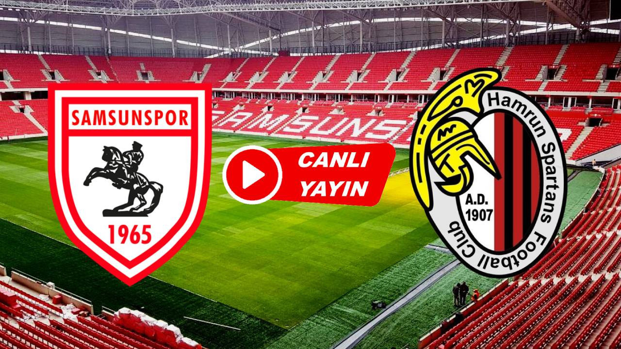Samsunspor - Hamrun maçı nereden canlı izlenir! TRT 1 canlı maç yayını
