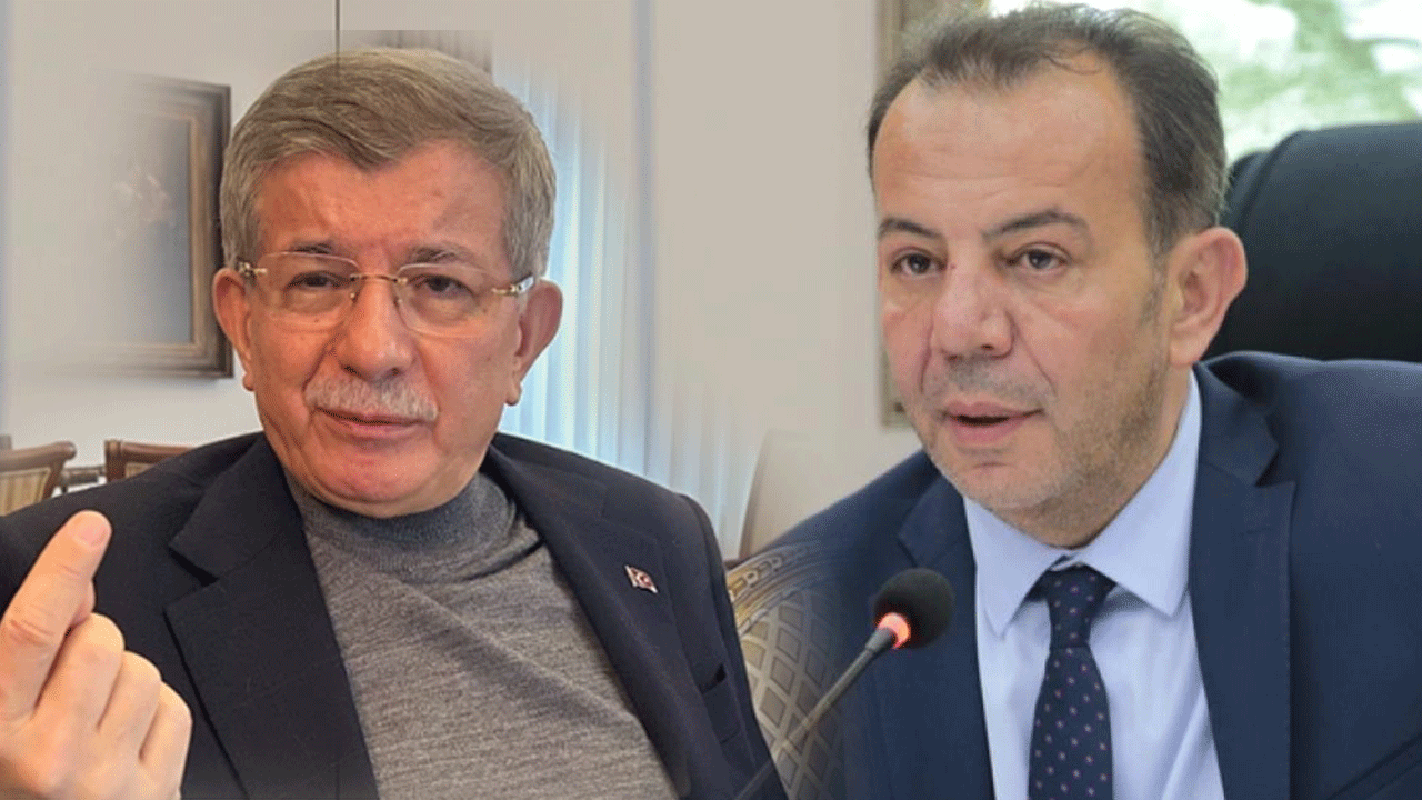 Tanju Özcan ve Ahmet Davutoğlu birbirine girdi