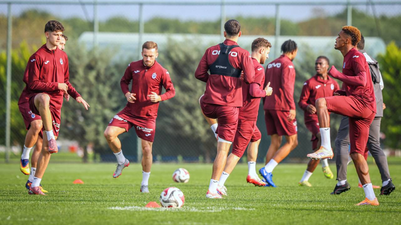 Trabzonspor, Alanyaspor hazırlıklarını sürdürdü