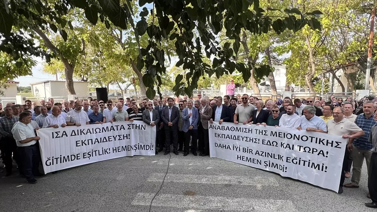 Batı Trakyalı Türklerden Yunanistan'a tepki: Çifte standart uyguluyorsunuz