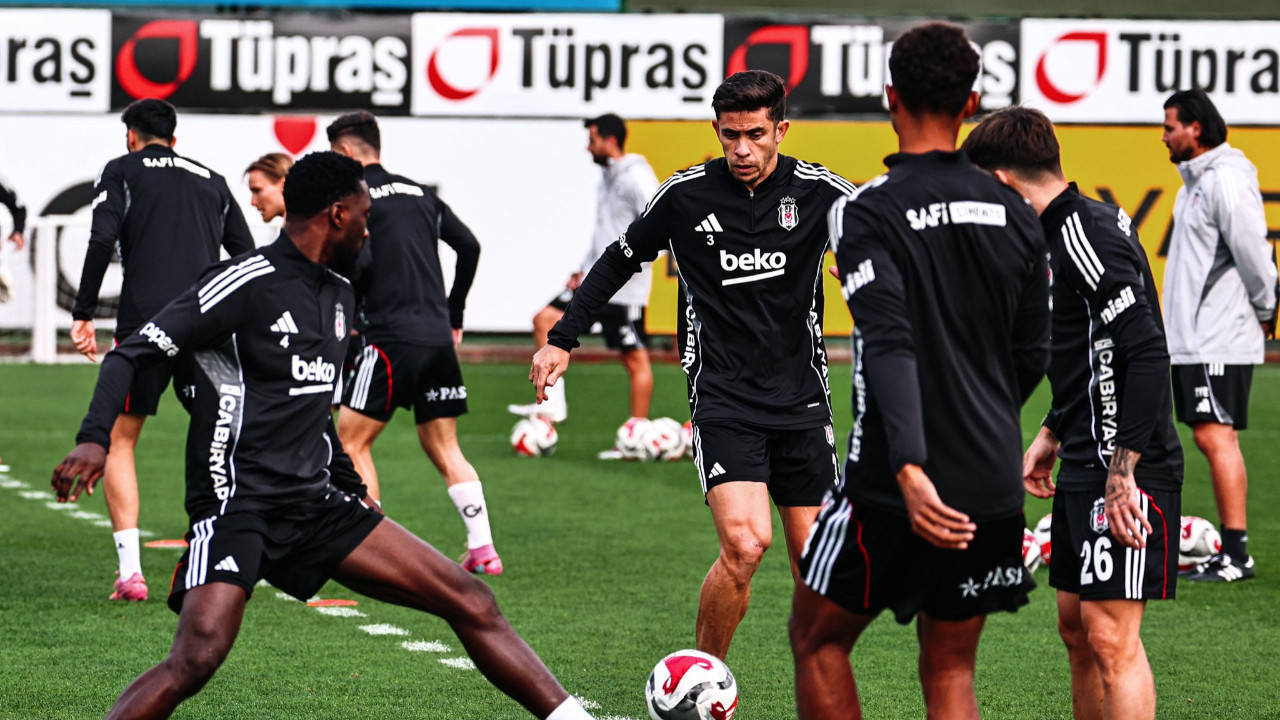 Beşiktaş, Antalyaspor hazırlıklarını tamamladı