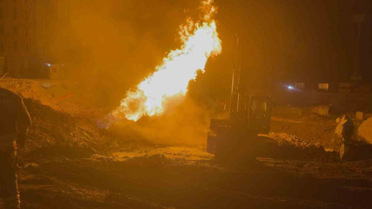Hatay’da doğal gaz hattında patlama gerçekleşti!