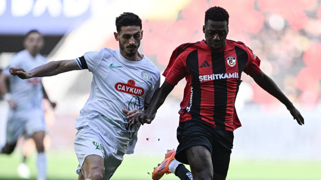 4 gollü maçta kazanan yok! Gaziantep FK ile Çaykur Rizespor, 2-2 berabere kaldı