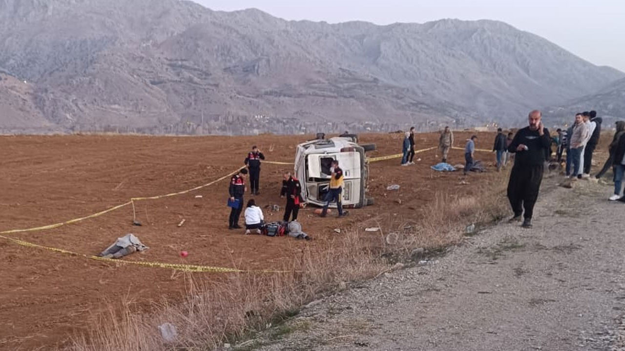 Kahramanmaraş'ta korkunç kaza! 2 ölü, 7 yaralı