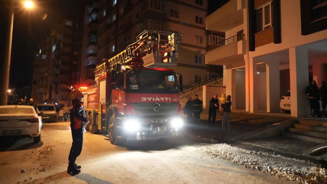 Niğde'de yangın paniği!