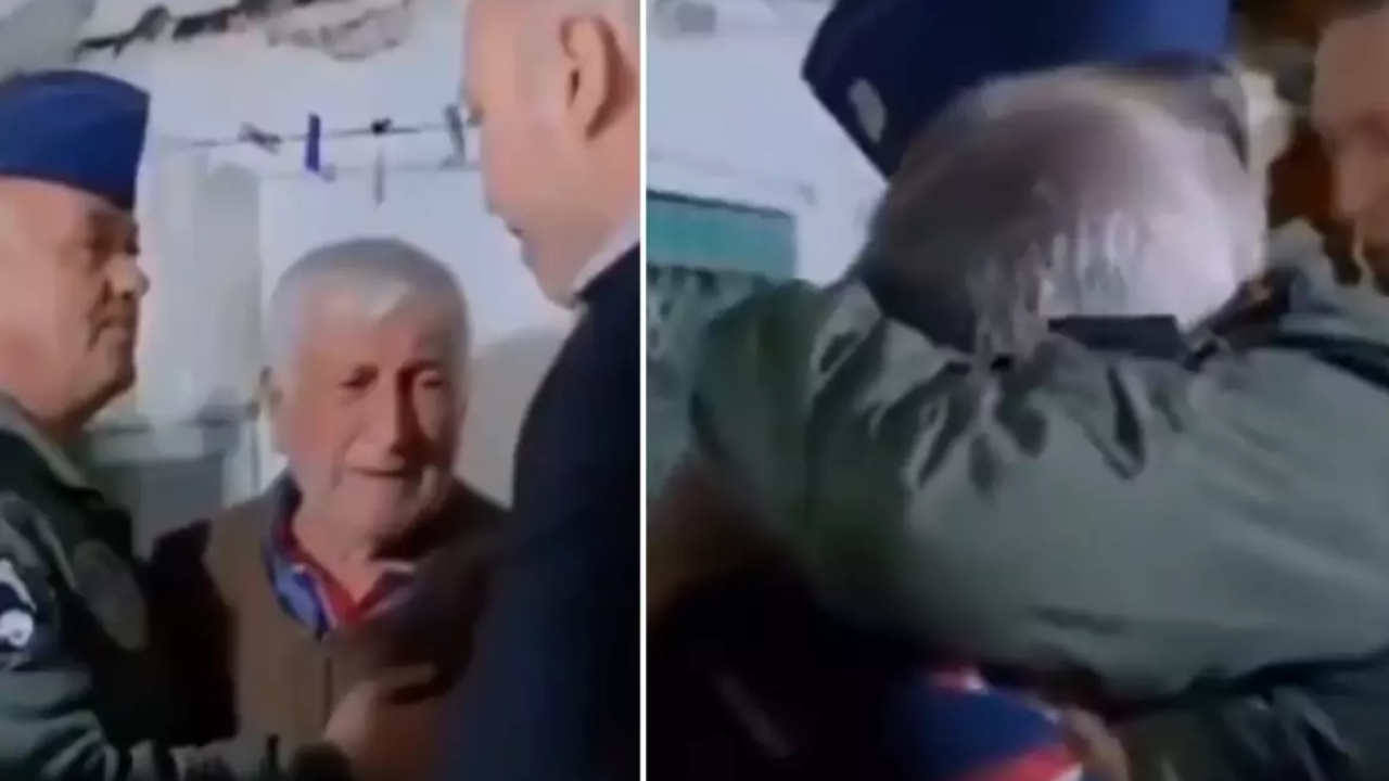 Şehit babasın acı haber böyle verildi! O anlar kameralara yansıdı