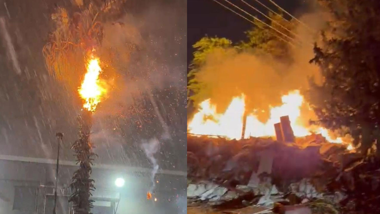 Adana'da yangın paniği!