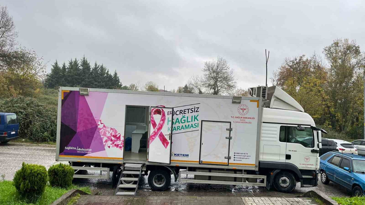 Düzce'de ücretsiz sağlık taraması: Vatandaşlar yararlanıyor