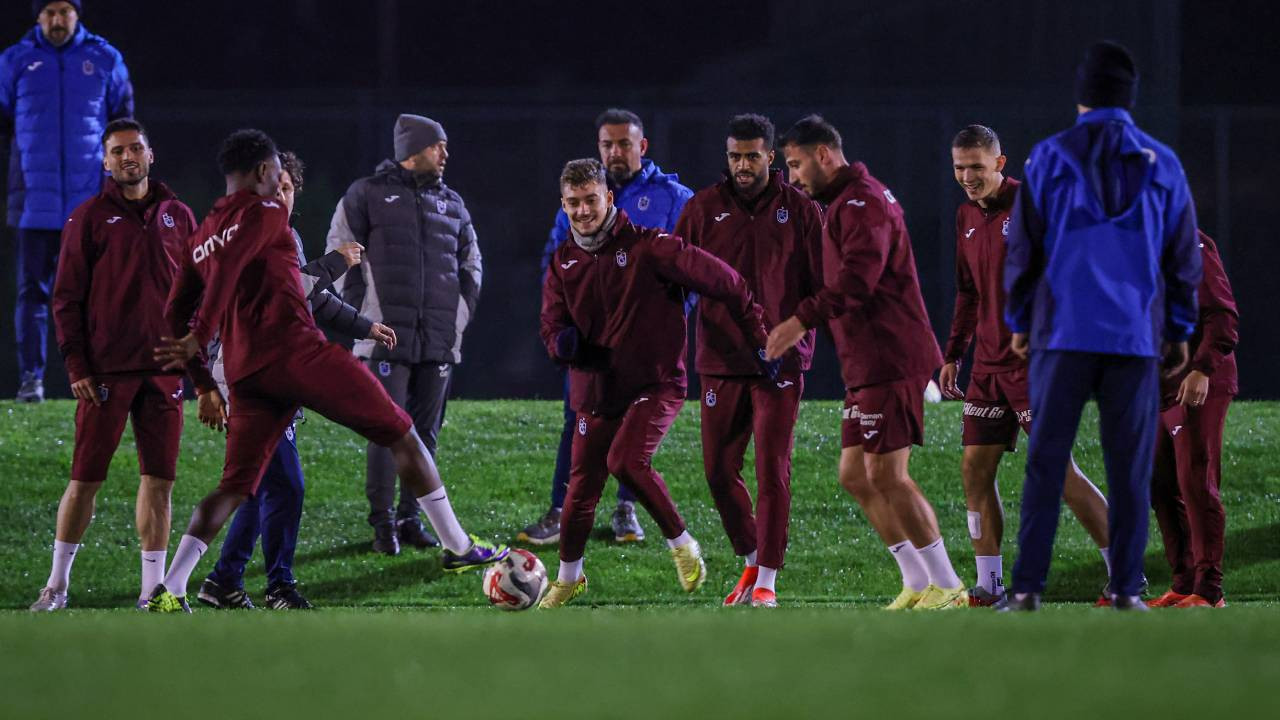 Trabzonspor, Başakşehir hazırlıklarına başladı