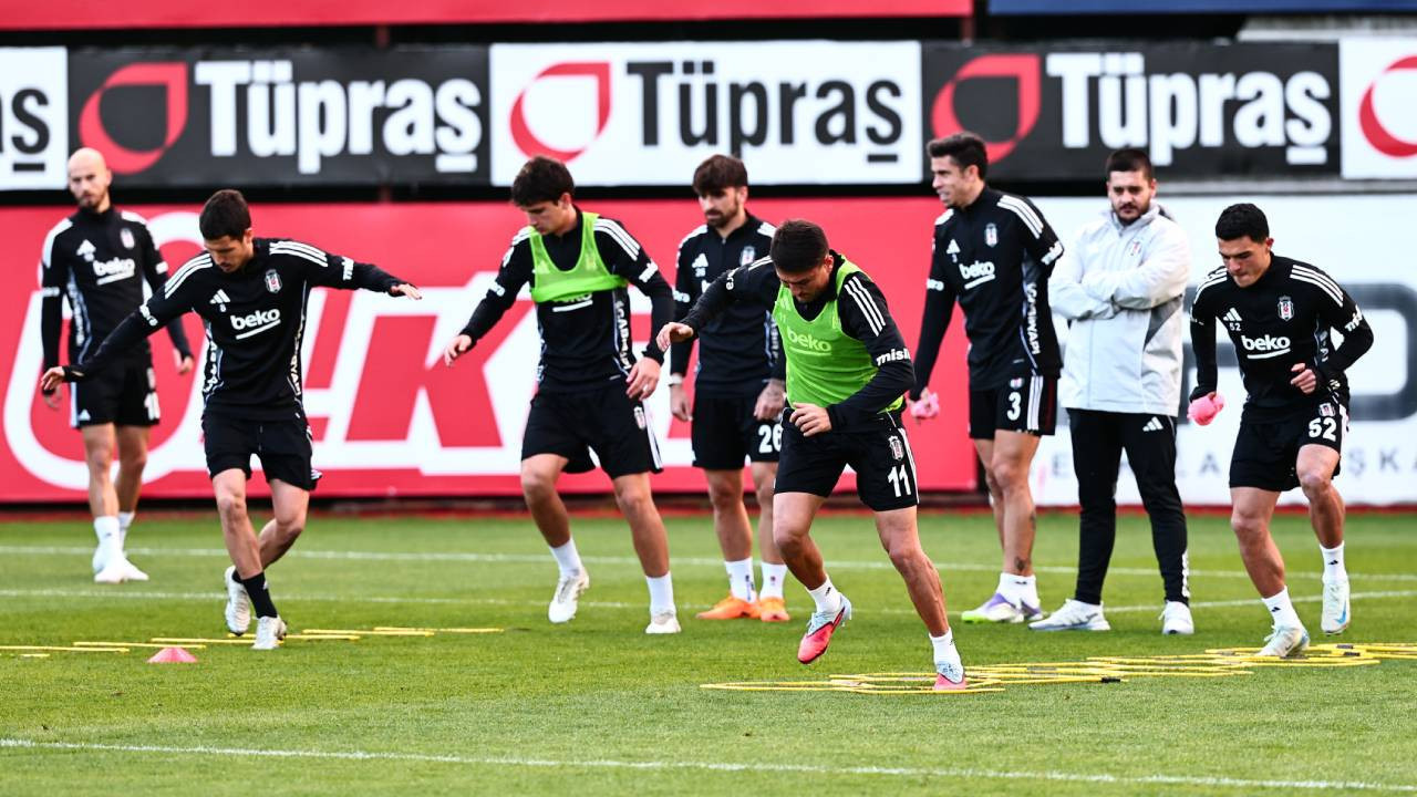 Beşiktaş, Samsunspor'a hazırlanıyor