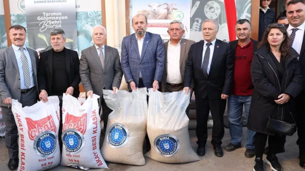Bursa’da küçükbaş yetiştiricilerine büyük destek!
