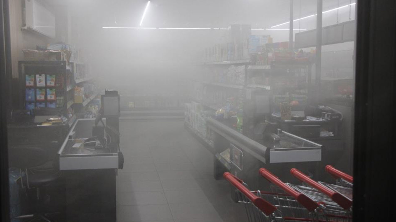 Amasya'da korkutan yangın