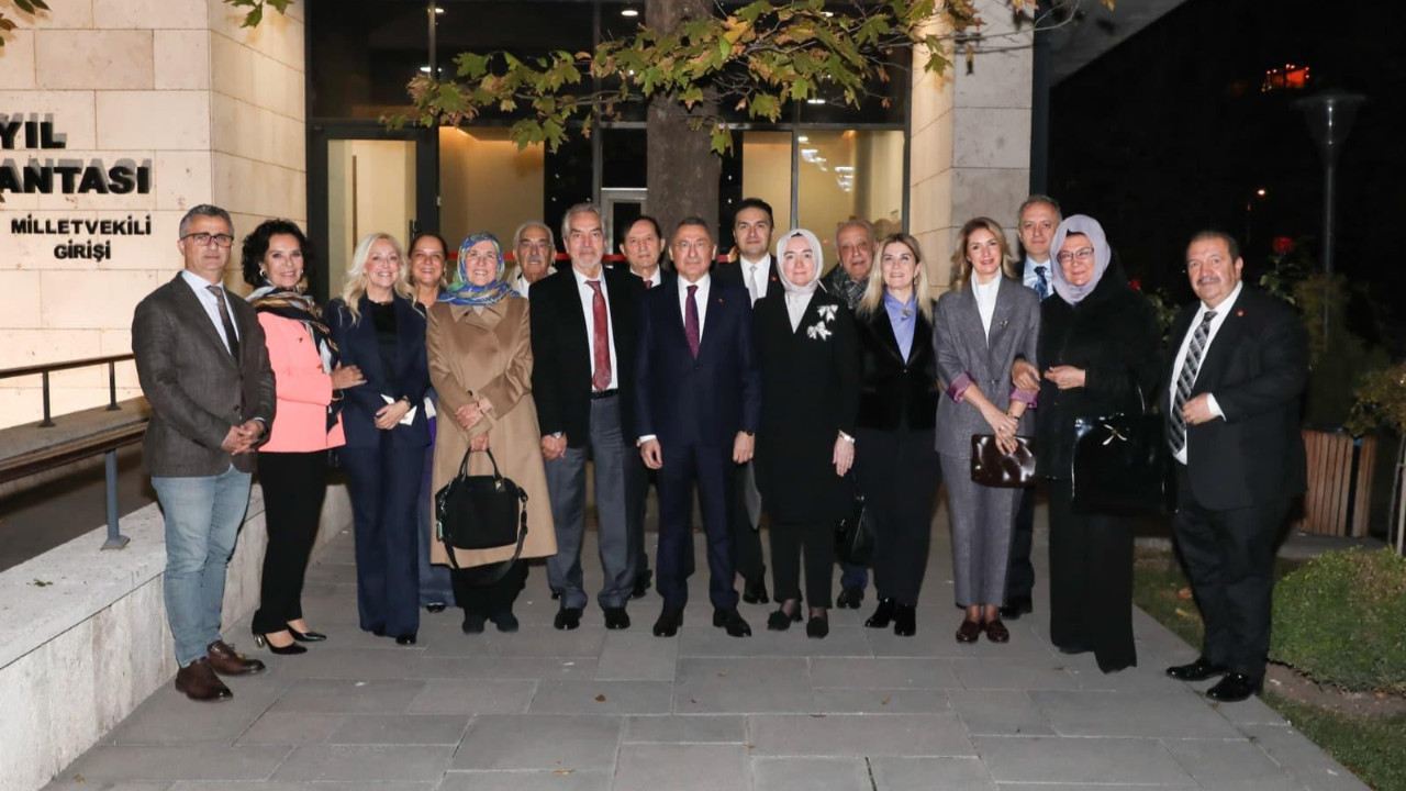 Fuat Oktay, Kültür ve Sanat Politikaları Kurulu üyelerini ağırladı