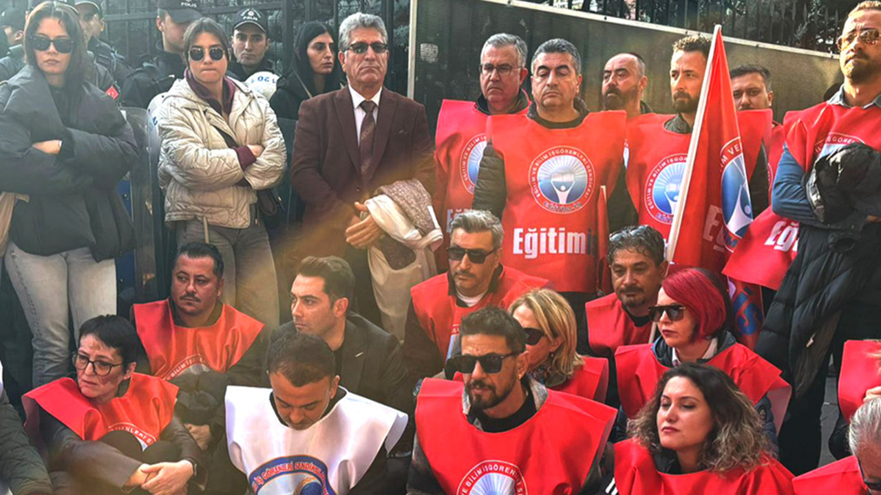 Eğitim-İş’in Meclis’e yürüyüşüne polis engeli