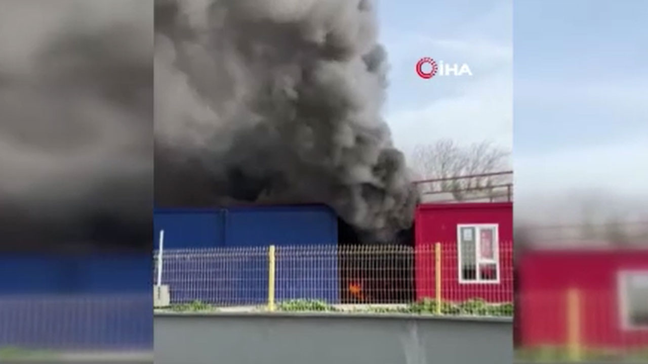 Yıldız Teknik Üniversitesi’nde yangın paniği