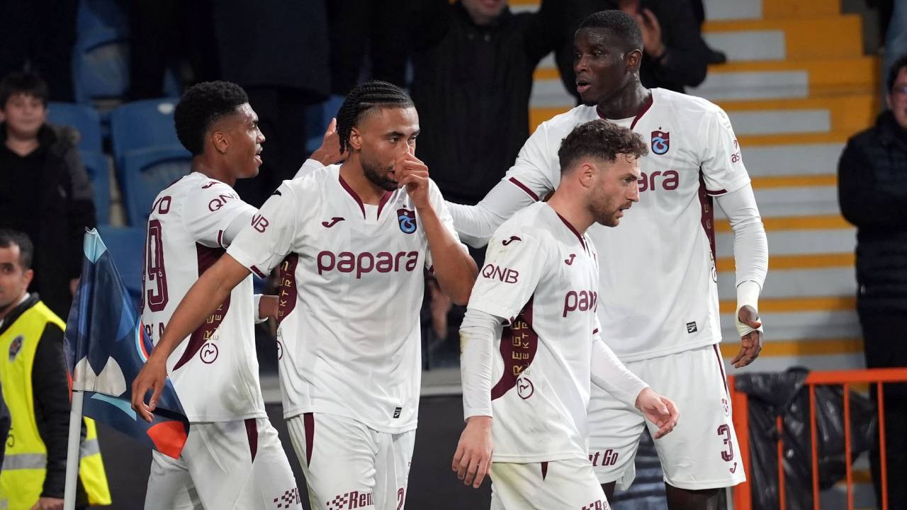 7 gollü maçta kazanan Trabzonspor! Bordo-mavililer, Başakşehir'i 4-3 yendi