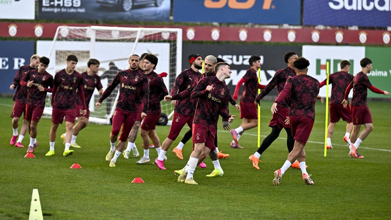 Galatasaray, U.S. Gilloise maçına hazır