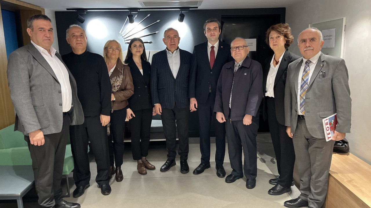 Vatan Partisi İstanbul'dan Gürsel Tekin'e ziyaret! Vatan Partisi İstanbul İl Başkanı Okan Özkan, Gürsel Tekin'le görüştü