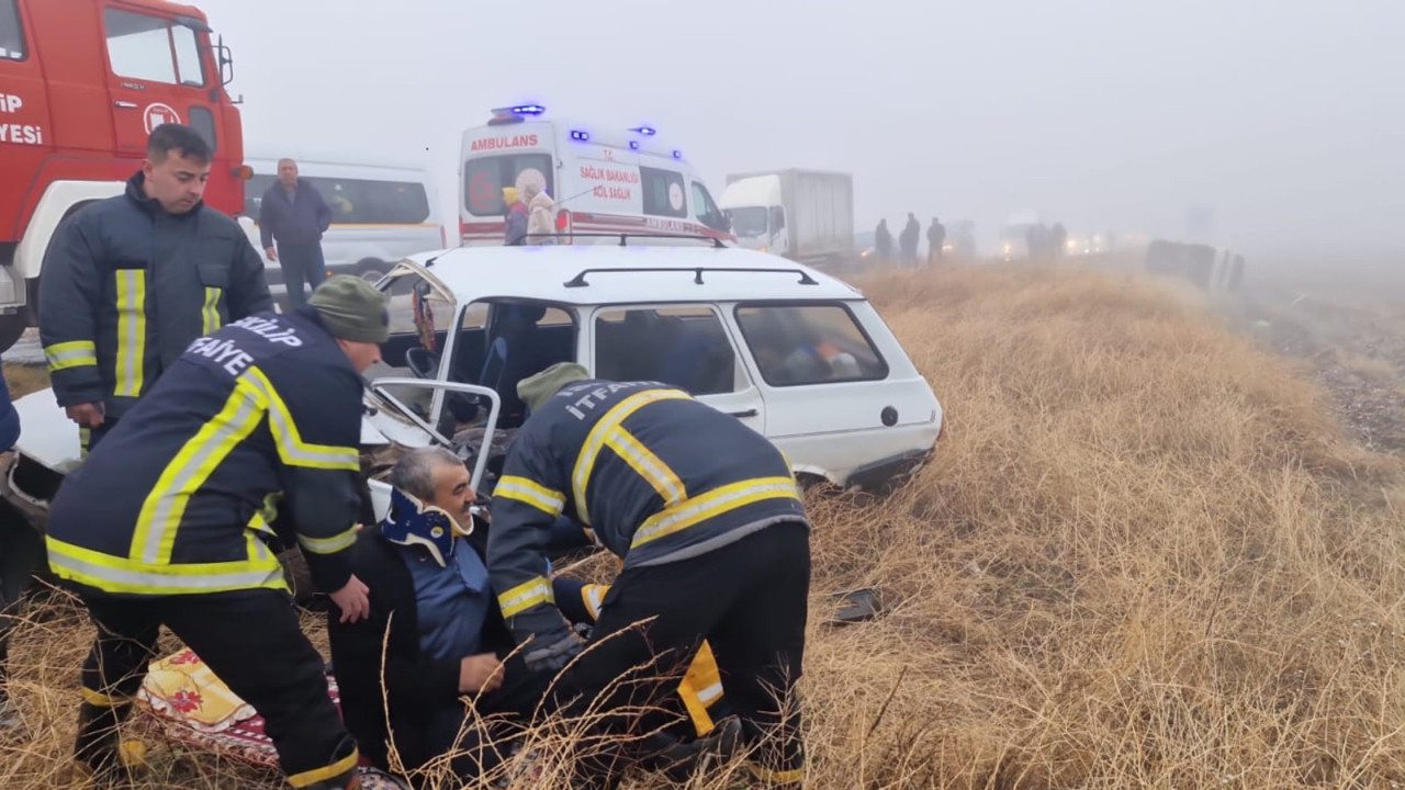 Çorum'da kaza oldu! 5 kişi yaralandı
