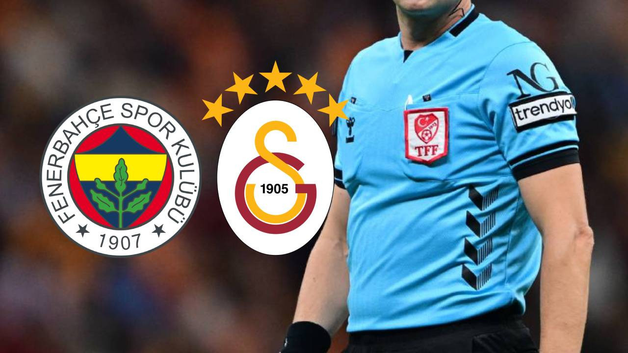 Fenerbahçe-Galatasaray derbisinin hakemi belli oldu