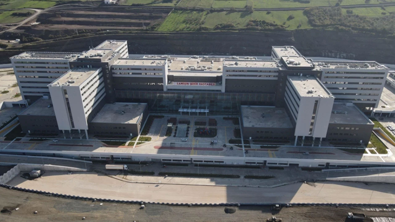 Samsun Şehir Hastanesi hasta kabulüne başladı