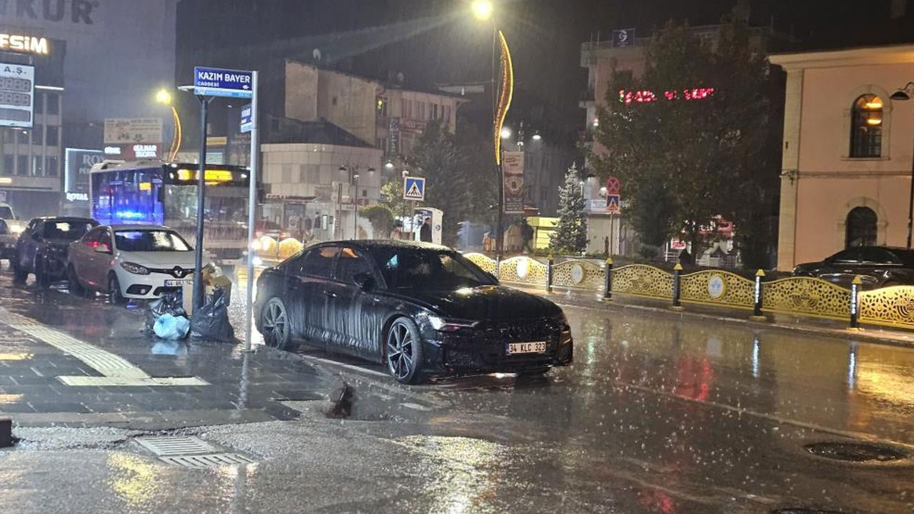 Elazığ'da sağanak yağış etkili oldu