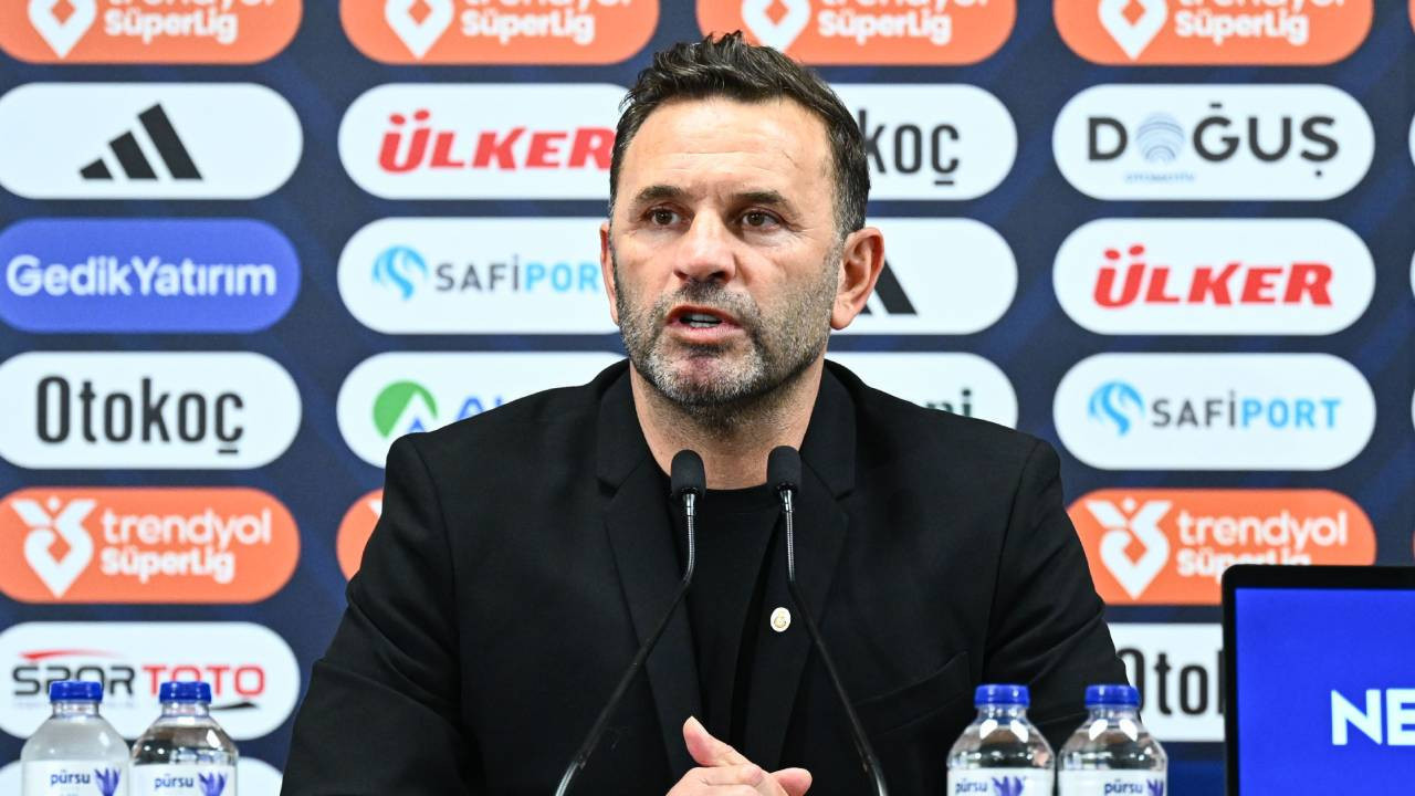 Galatasaray Teknik Direktörü Okan Buruk: 'Son dakika yediğimiz golden dolayı üzgünüz'