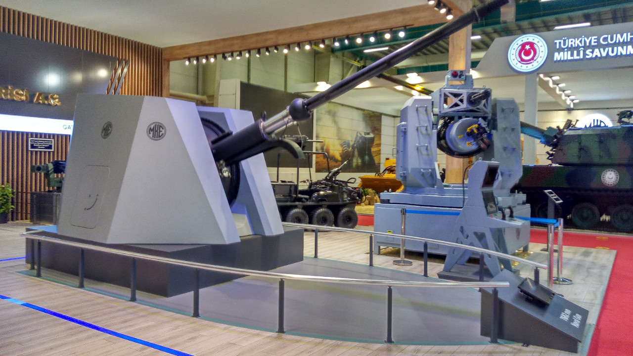 Milli deniz topu Avrupa'ya ihraç edildi! Dakikada 80 atım yapabiliyor