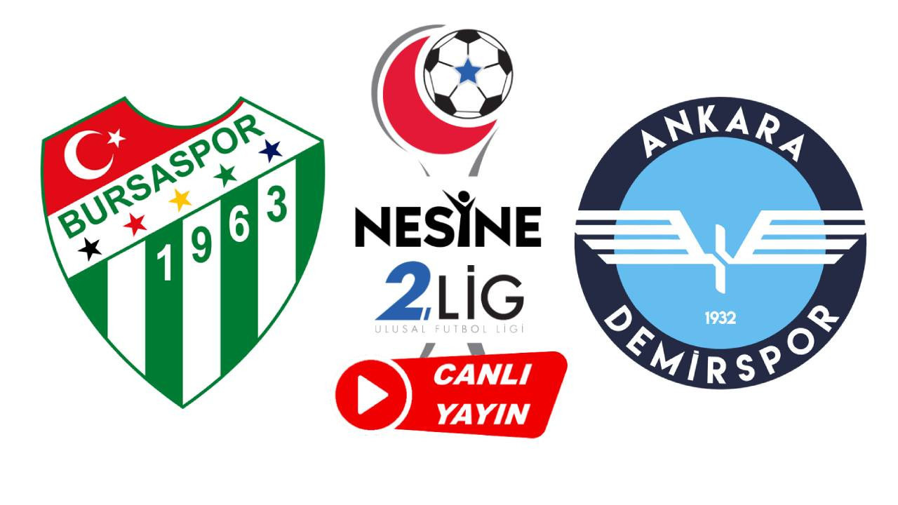 Bursaspor - Ankara Demirspor maçı canlı izle! Bi Kanal Sıfır TV canlı maç yayını
